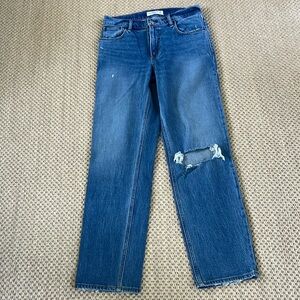 Abercrombie & Fitch The 90’s Straight Low Rise